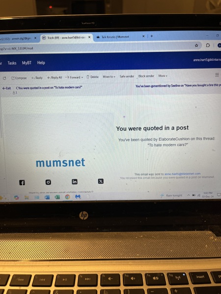 No link in email telling me I have been quoted