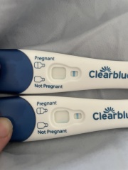 Potentially pregnant -help ! Line eyes