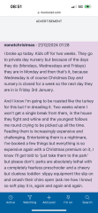 To be dreading the holiday