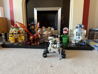 To show me your Lego collection?