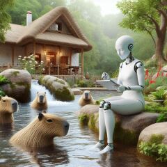 The Bluestocking - the one with the Christmas stocking