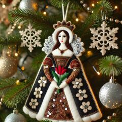 The Bluestocking - the one with the Christmas stocking