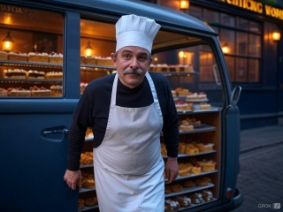 The Bluestocking - the one with the Christmas stocking