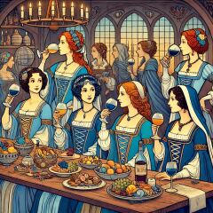 The Bluestocking - the one with the Christmas stocking