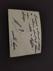 Handwriting experts! Help me decipher the writing on the back of these photos!