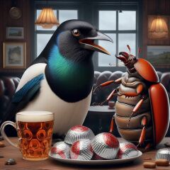 Bluestocking: the one where Boiled gets to the bar first!