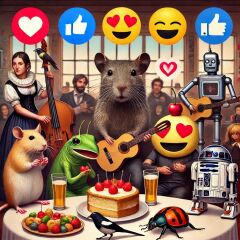 The Bluestocking - the one with the Christmas stocking