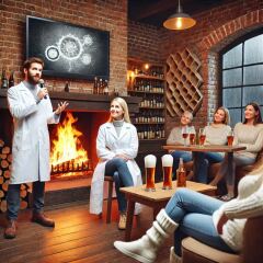 The Bluestocking - the one with the Christmas stocking