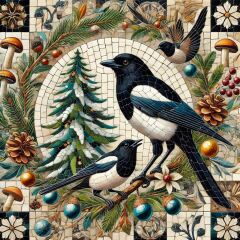 The Bluestocking - the one with the Christmas stocking