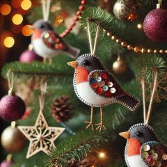 The Bluestocking - the one with the Christmas stocking