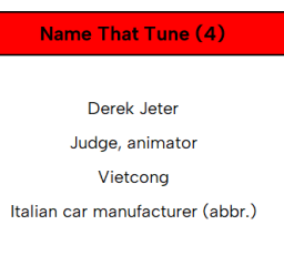 Is there a "stupidly hard quiz" this year...?