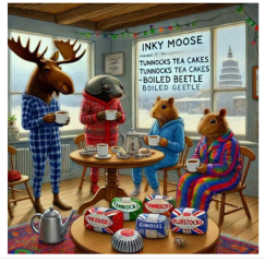 Bluestocking: the one where Boiled gets to the bar first!