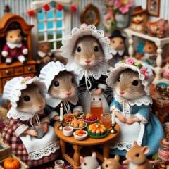 The Bluestocking - the one with the Christmas stocking