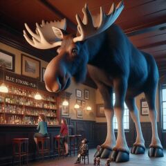 Bluestocking: the one where Boiled gets to the bar first!