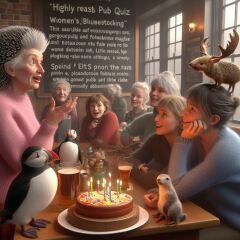 Bluestocking: the one where Boiled gets to the bar first!