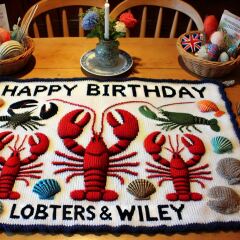 The Bluestocking - the one with the Christmas stocking