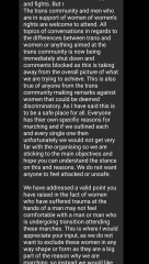 The “women’s march” that’s all about the men.