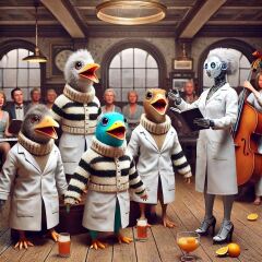 The Bluestocking - the one with the Christmas stocking