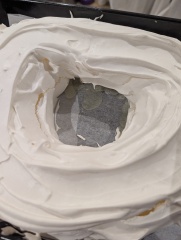 Meringue leaking