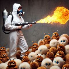 The Bluestocking - the one with the Christmas stocking