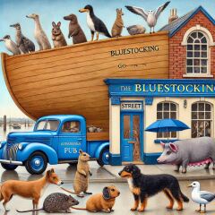 Bluestocking: the one where Boiled gets to the bar first!