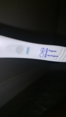 Am i pregnant or is the clear blue an evaporation line?!