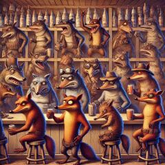 The Bluestocking - the one with the Christmas stocking