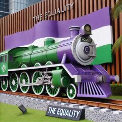 Q. "How much did the Pride paint job on that train cost?" - A. "We won't tell you because you don't believe that TWAW"