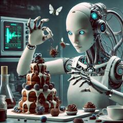 The Bluestocking - the one with the Christmas stocking