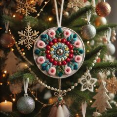 The Bluestocking - the one with the Christmas stocking