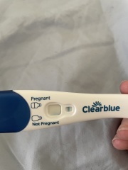Potentially pregnant -help ! Line eyes