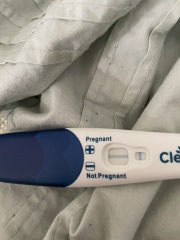 Potentially pregnant -help ! Line eyes