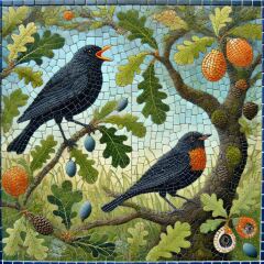 The Bluestocking - the one with the Christmas stocking