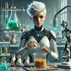 The Bluestocking - the one with the Christmas stocking