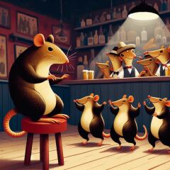 Bluestocking: the one where Boiled gets to the bar first!