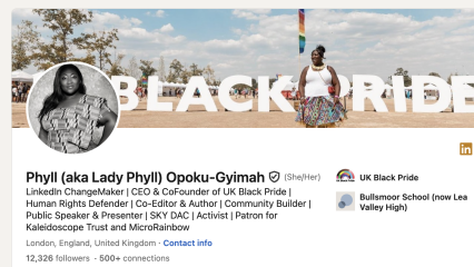 LinkedIn pronoun display has gone