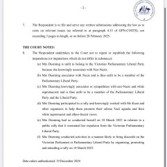 Moira Deeming - thread 4 - where we are thrilled