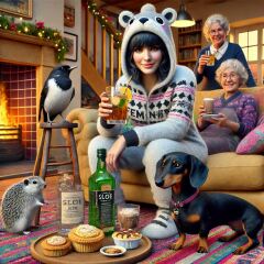 Bluestocking: the one where Boiled gets to the bar first!