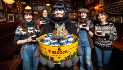 Bluestocking: the one where Boiled gets to the bar first!