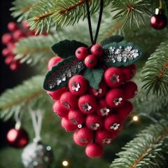 The Bluestocking - the one with the Christmas stocking