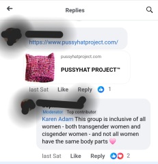 The “women’s march” that’s all about the men.