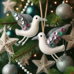 The Bluestocking - the one with the Christmas stocking