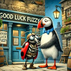 Bluestocking: the one where Boiled gets to the bar first!