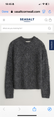 Searching for a cable knit jumper