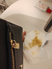 Only mucus no waste  pooh