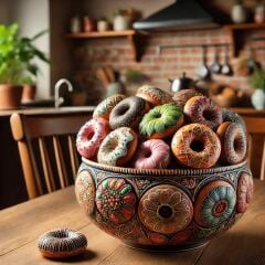 The Bluestocking - the one with the Christmas stocking