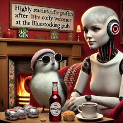 Bluestocking: the one where Boiled gets to the bar first!