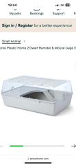 Pet hamster owning