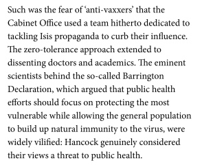 COVID vaccine? Does it do anything?