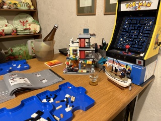 To show me your Lego collection?